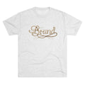 BOUND Rope Script Men’s Tri-Blend T-Shirt