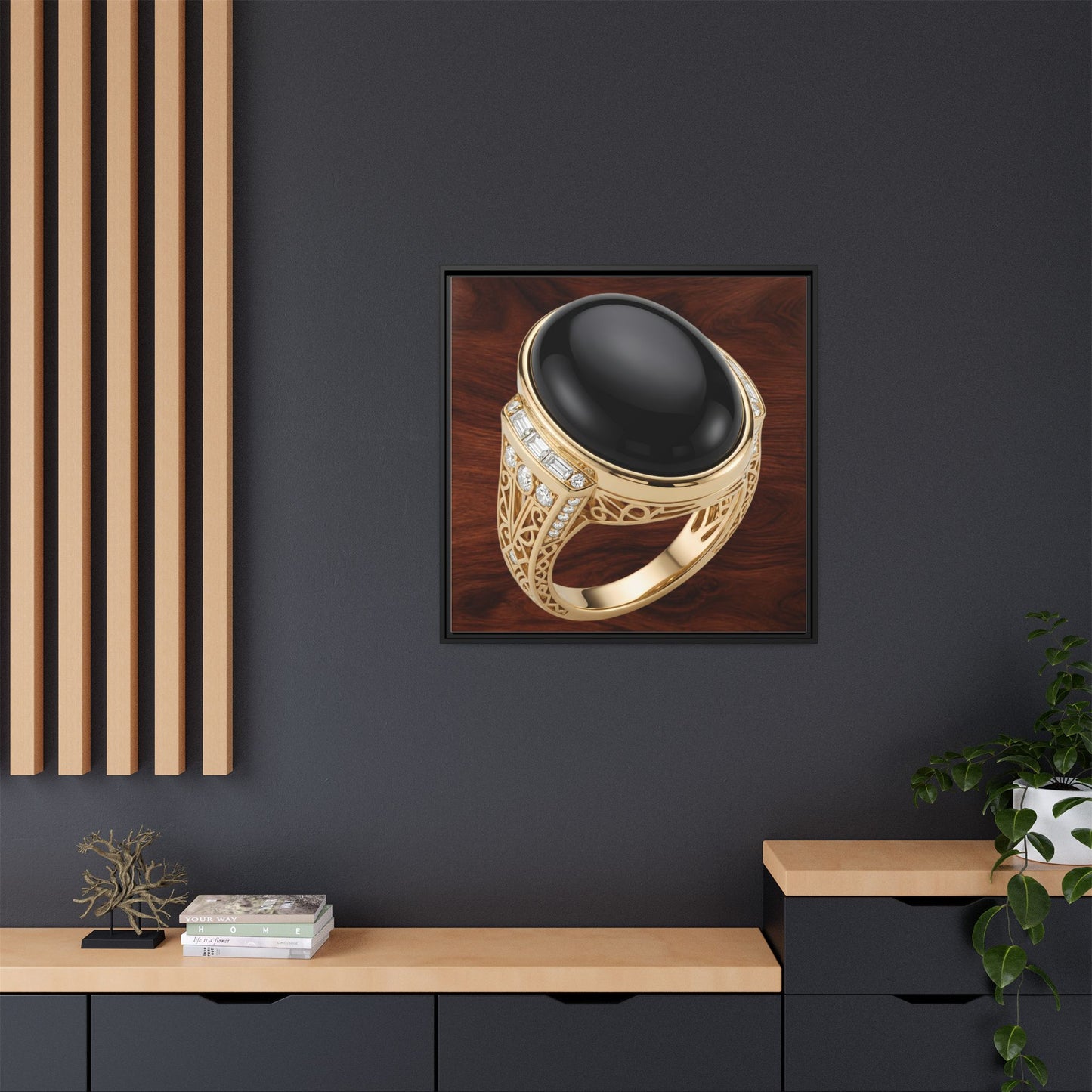 Noir Onyx Canvas