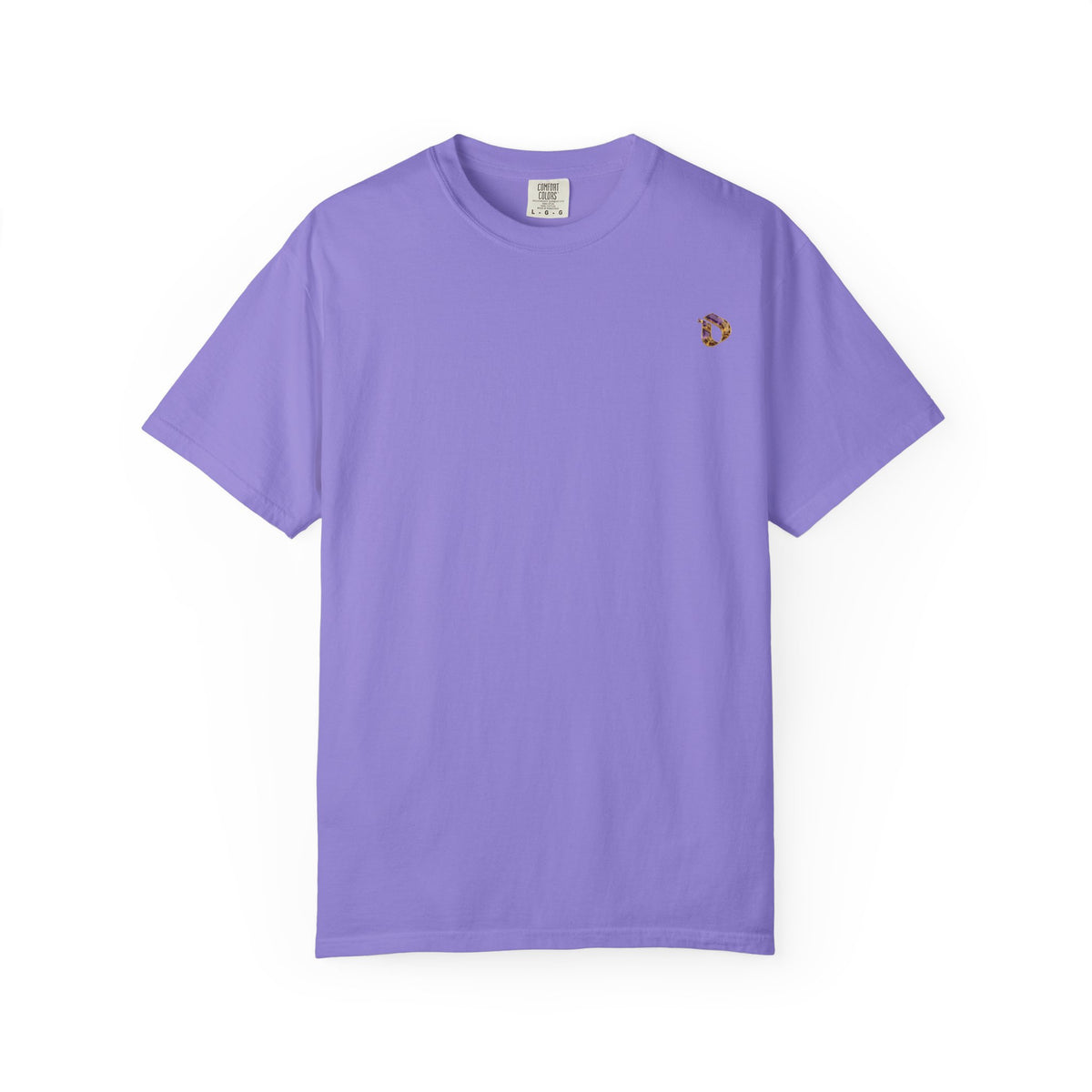 Ametrine Mosaic Interlink Back Graphic Ring-Spun Cotton Tee