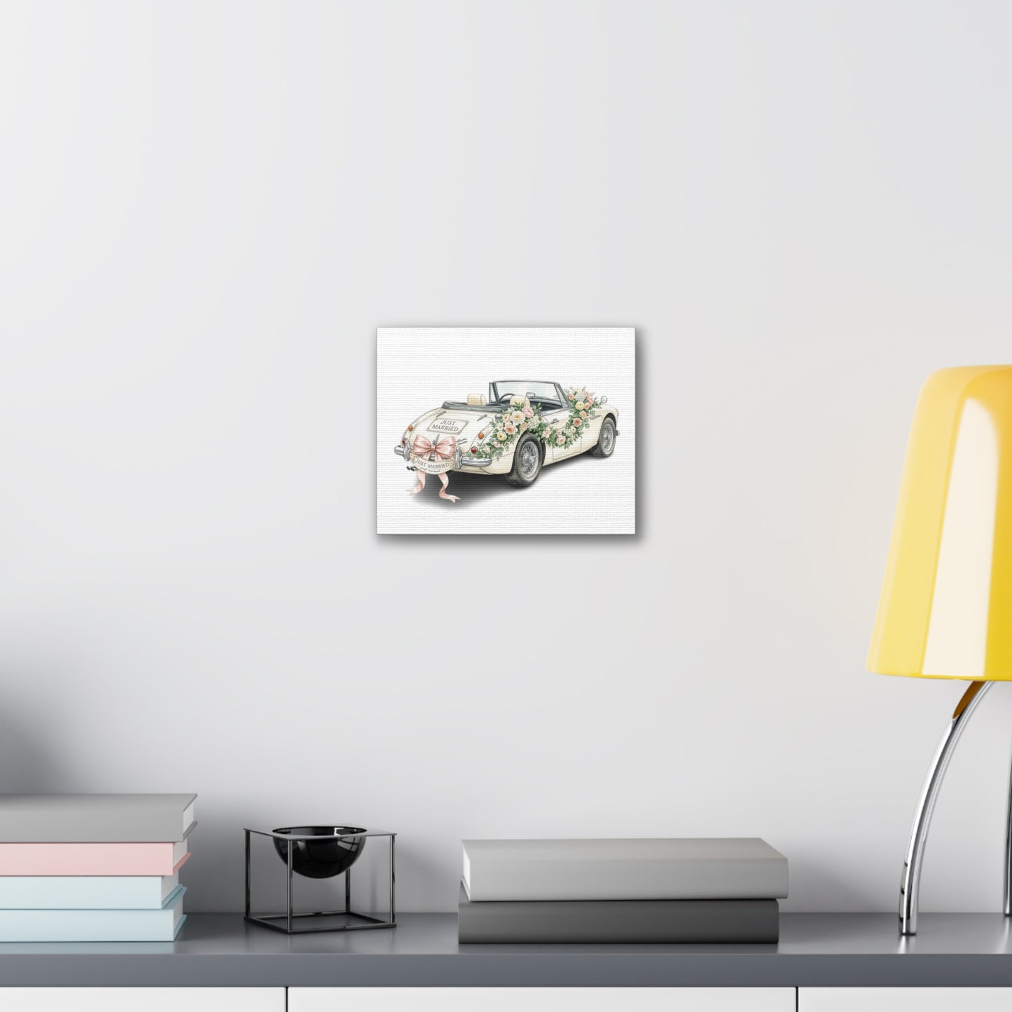 Wedding Getaway Canvas Print