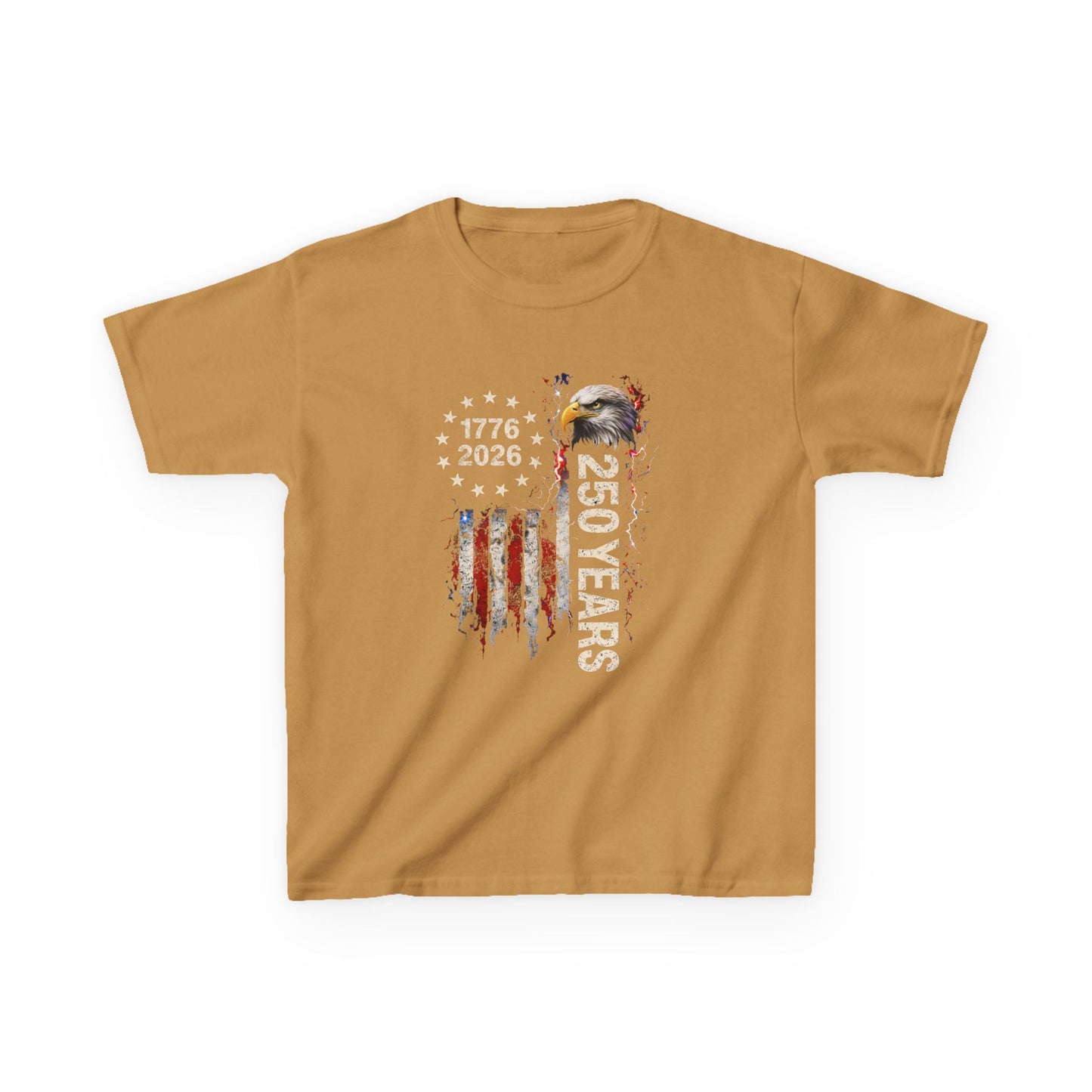 Youth America 250 Years Patriotic T-Shirt