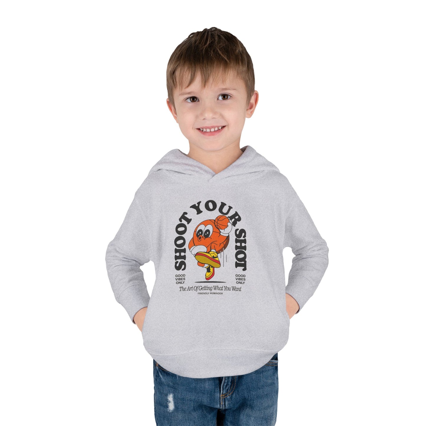 Shoot Your Shot Basketball Toddler Hoodie