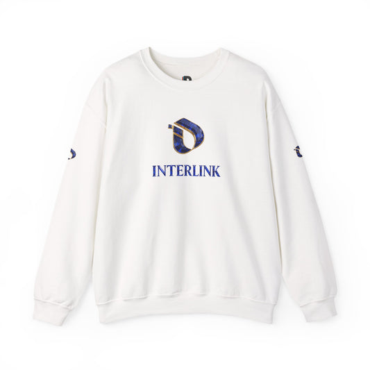 Sapphire Gem Interlink Crewneck Sweatshirt