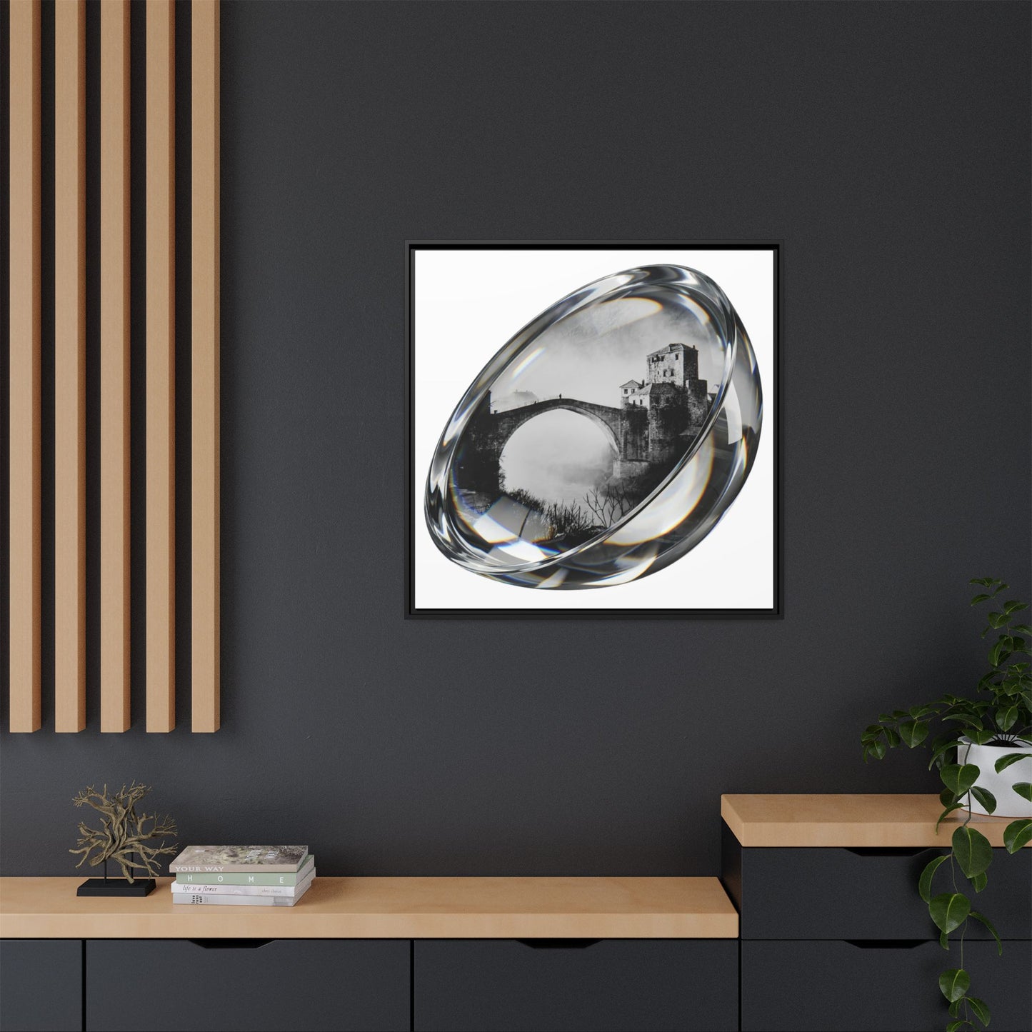 Metropolitan Prism Framed Art