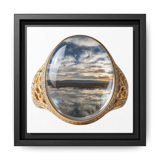 Stormy Seascape Signet Canvas