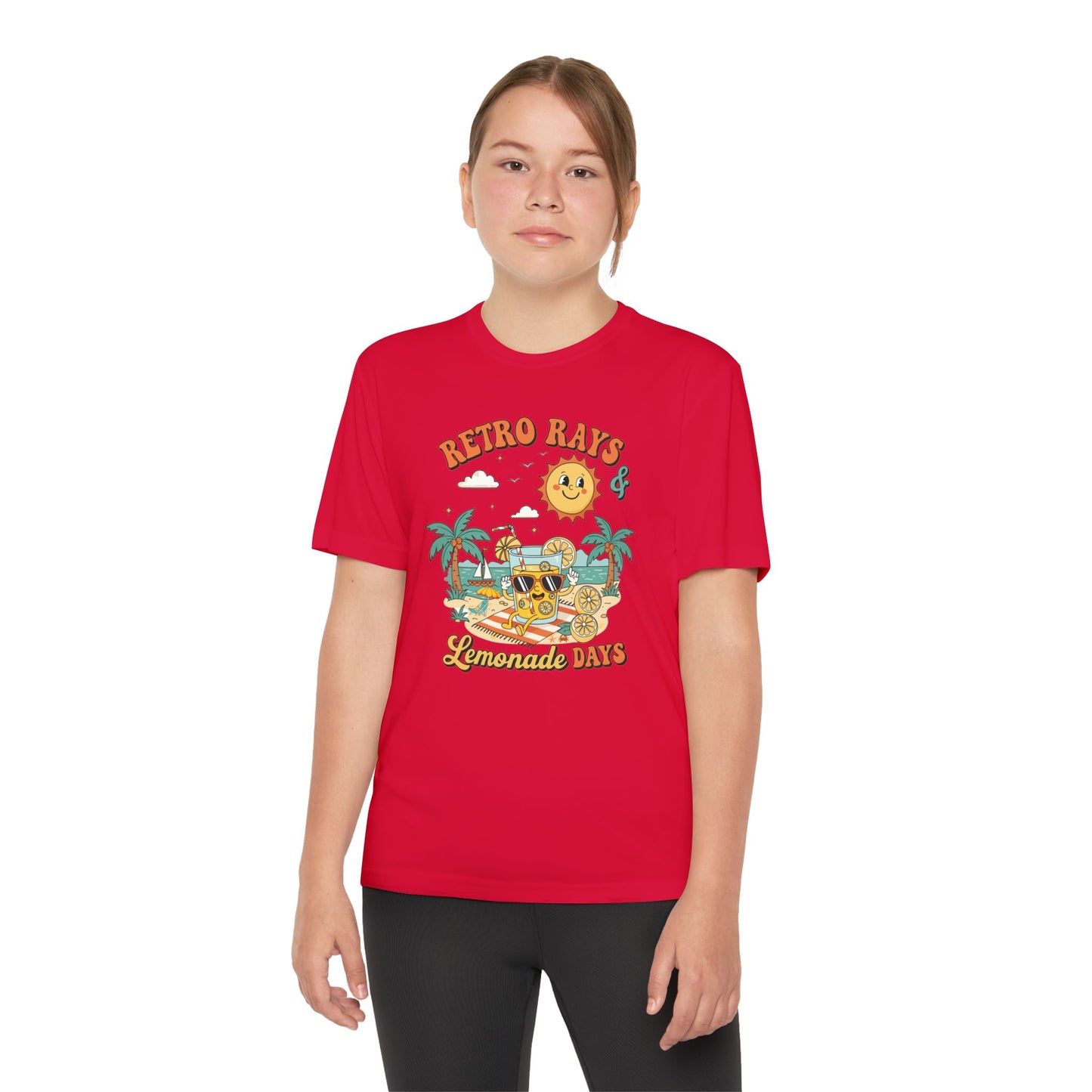 Retro Rays Lemonade Days Youth Tee