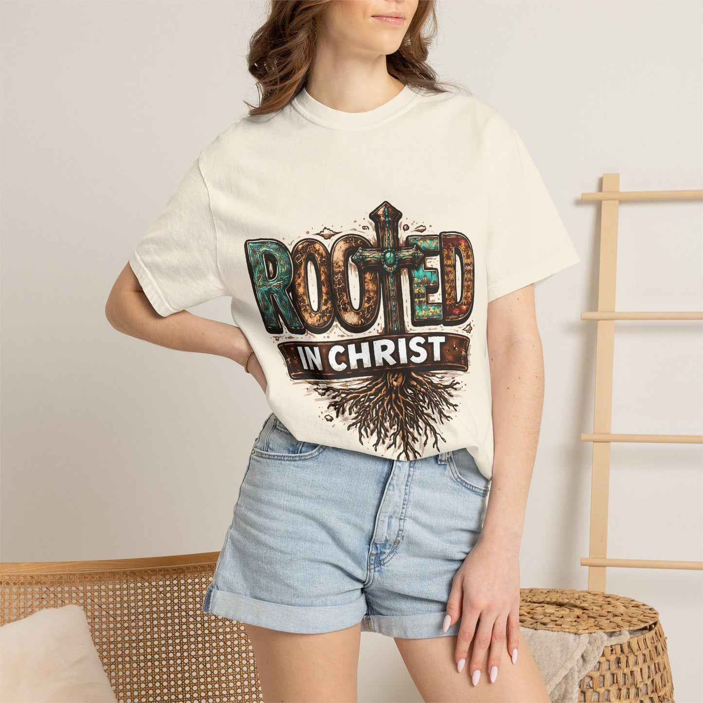 Rooted in Christ Graphic T-Shirt