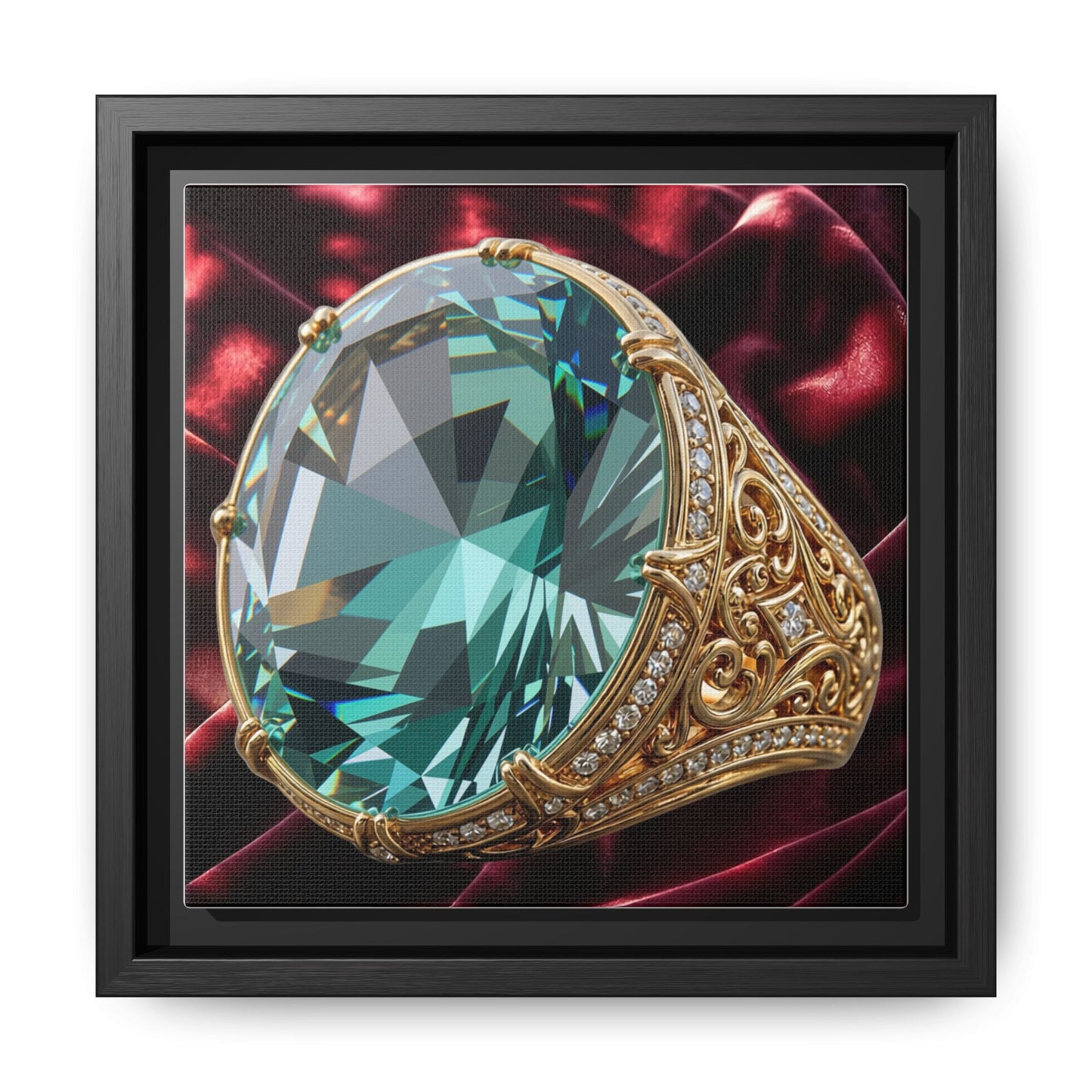 Monumental Tourmaline Canvas