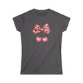 Pink Cherry Bow Graphic Women’s Tee