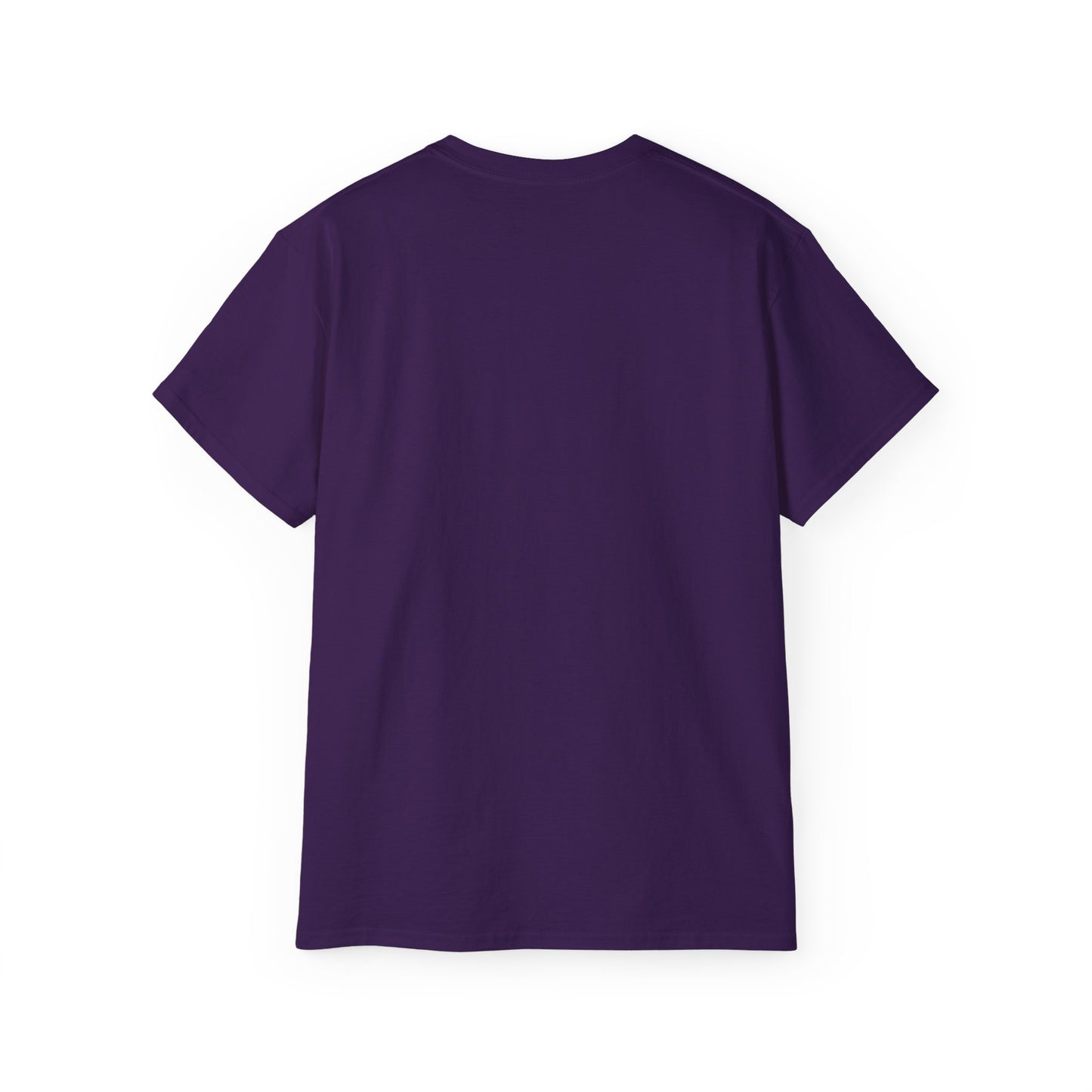 Purple Butterfly Floral Graphic T-Shirt