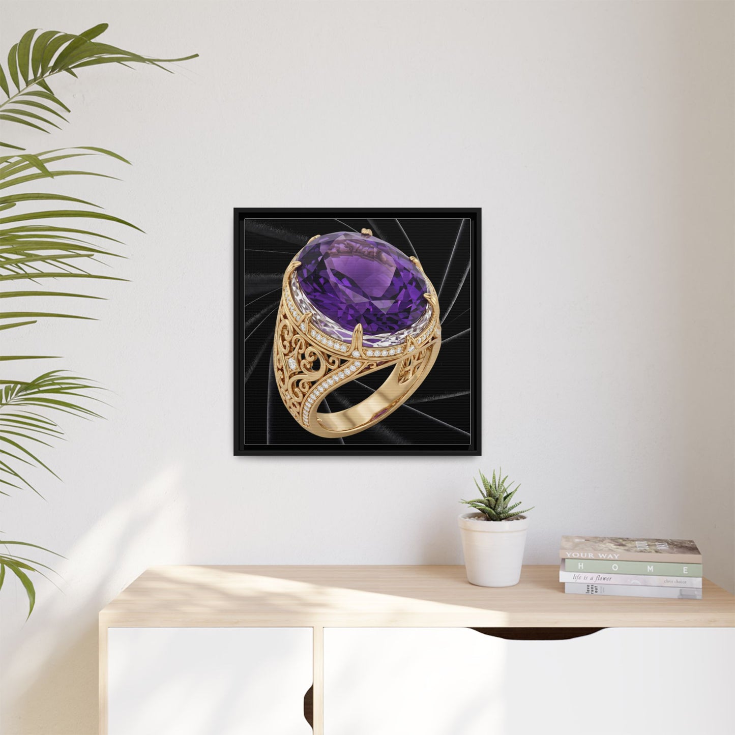 Velvet Amethyst Heirloom Canvas