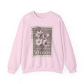 Wildflower Postage Stamp Crewneck