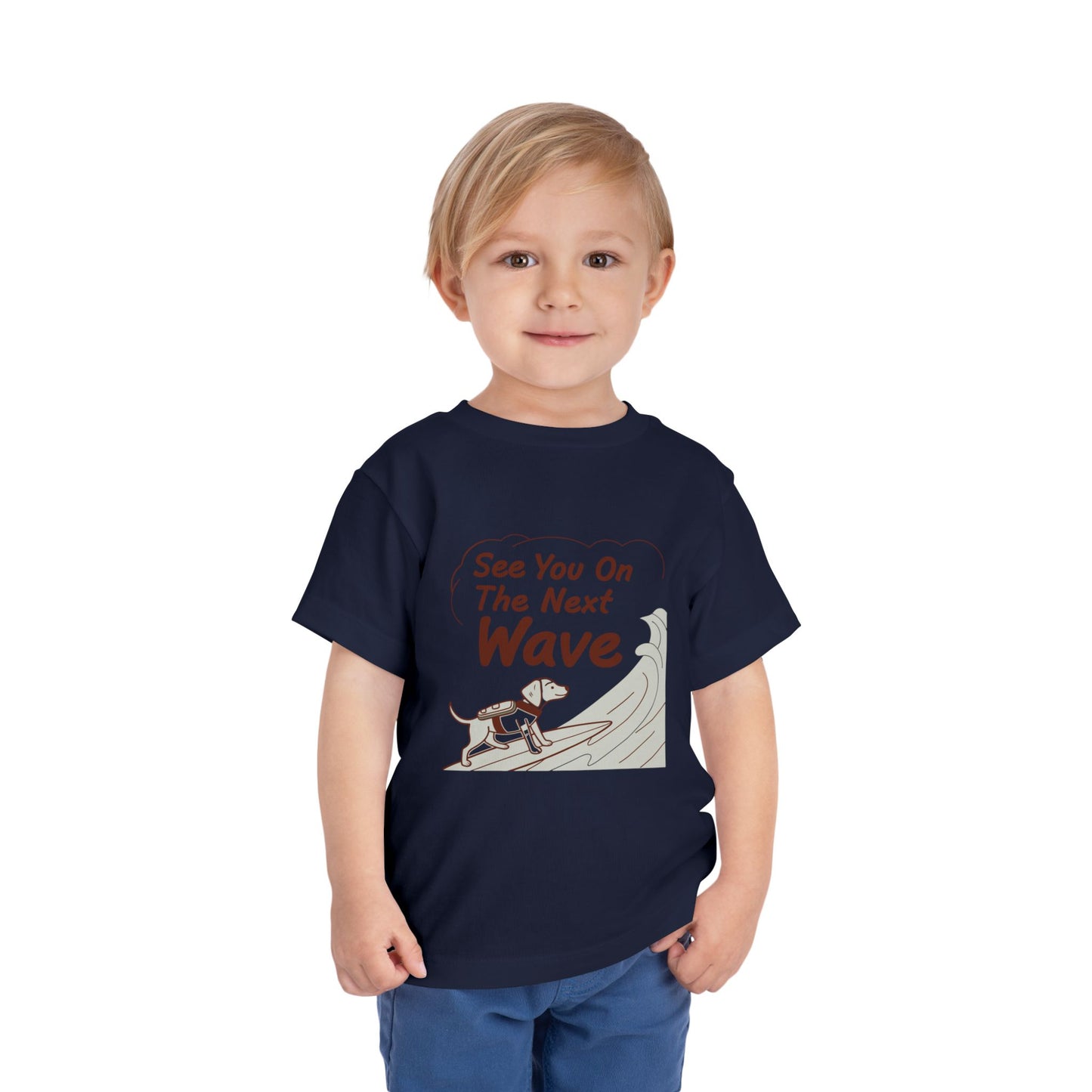 See You On The Next Wave Toddler Tee