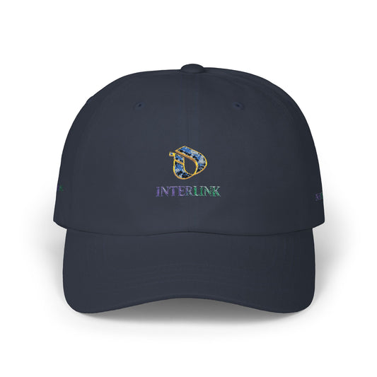 Alexandrite Shift Interlink Brass-Buckle Cotton Cap