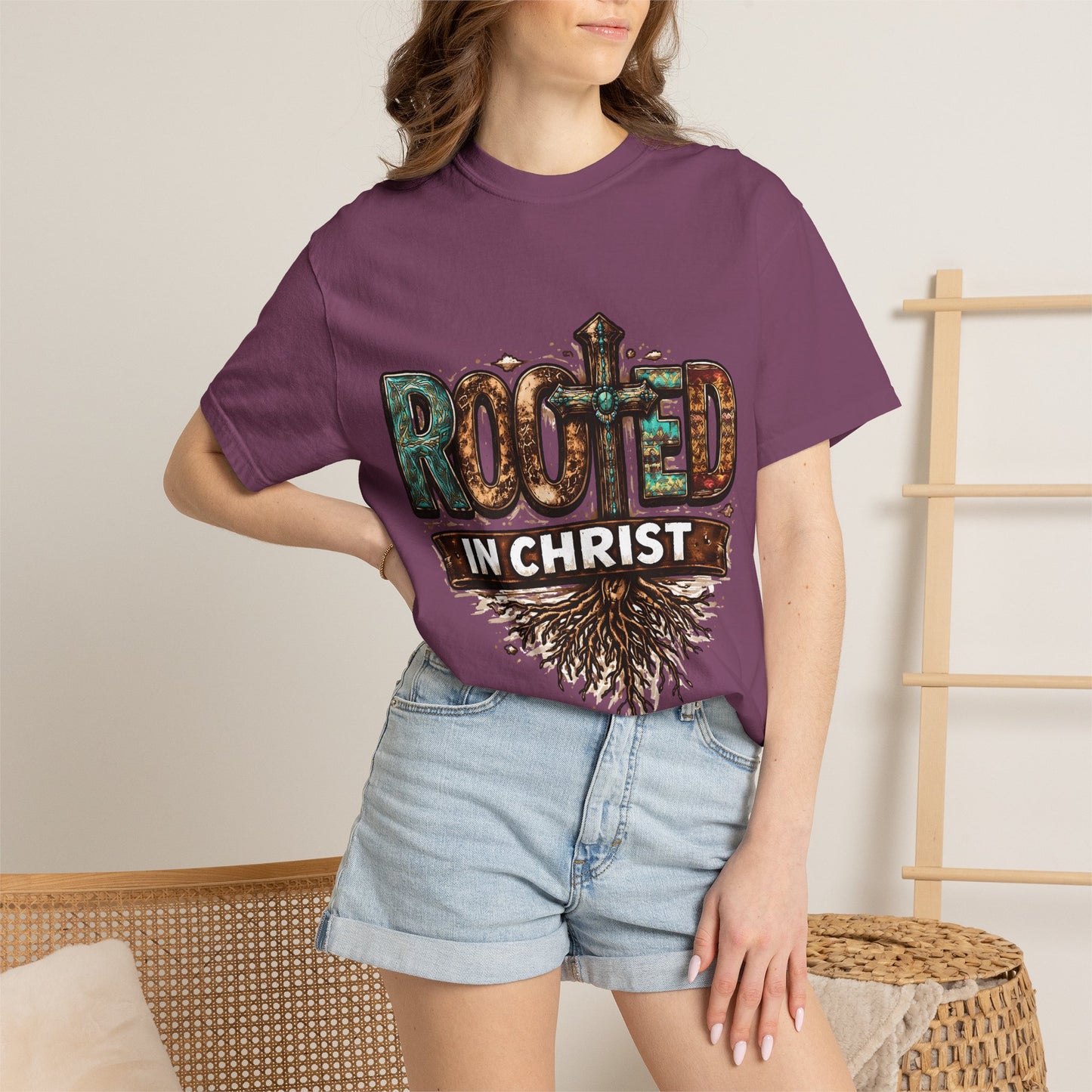 Rooted in Christ Graphic T-Shirt