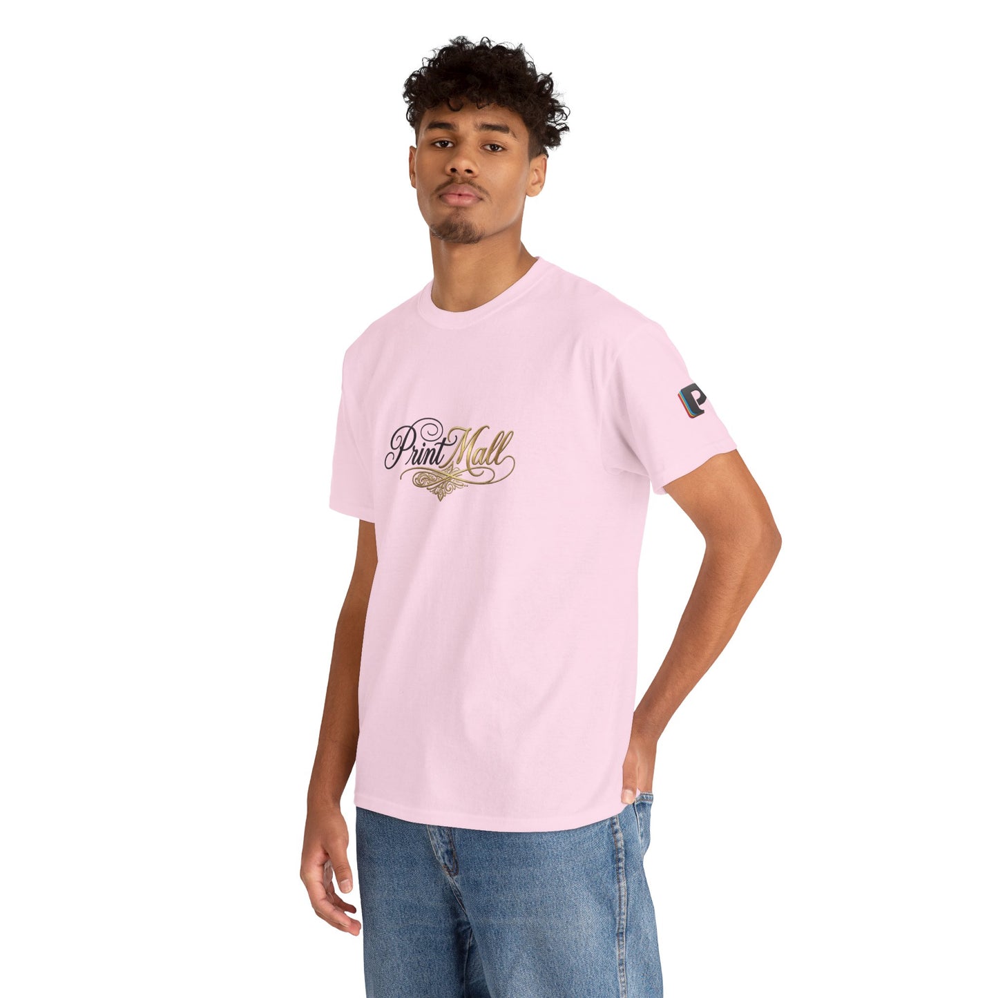 Decorative Cursive PrintMall Men’s Tee