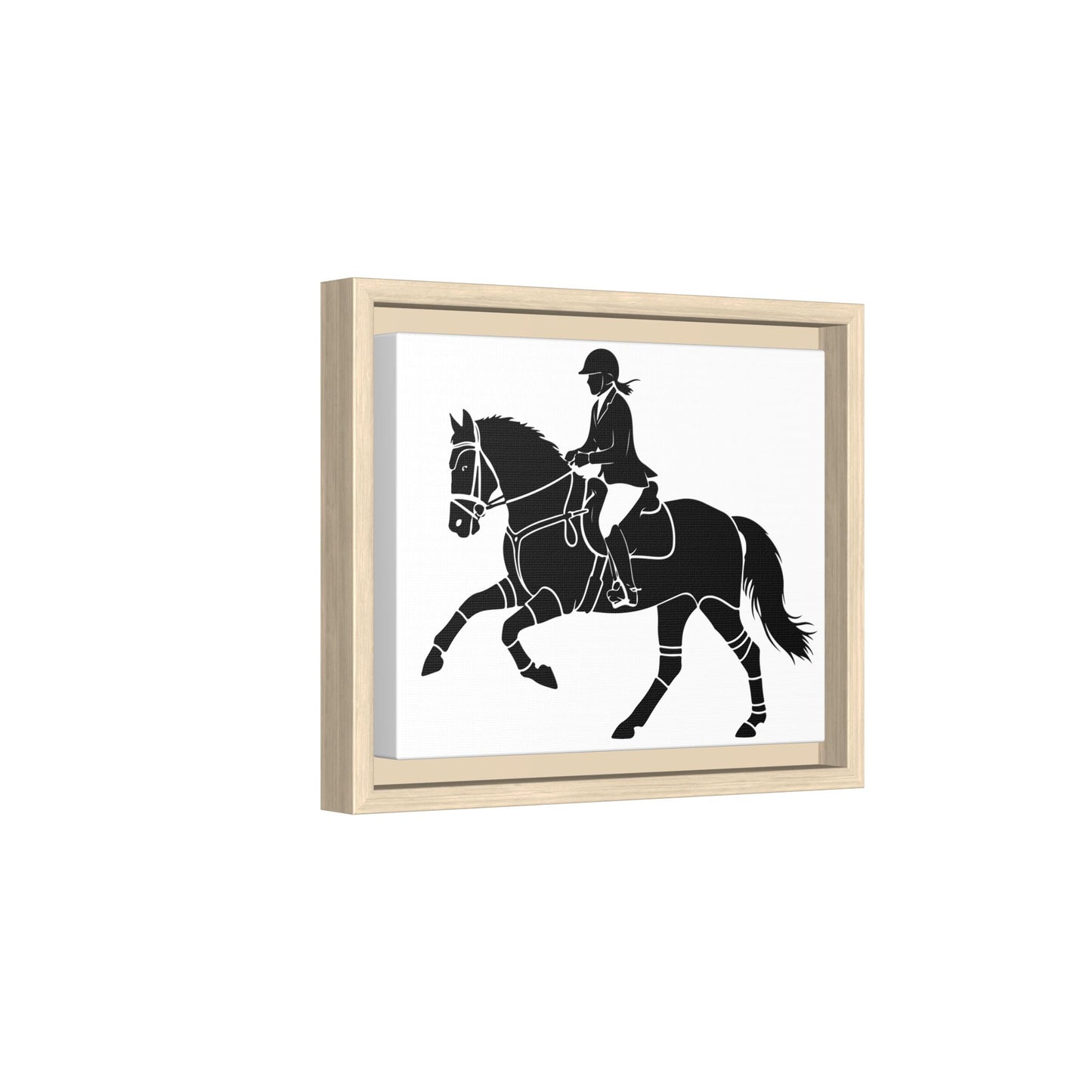 Equestrian Silhouette Canvas