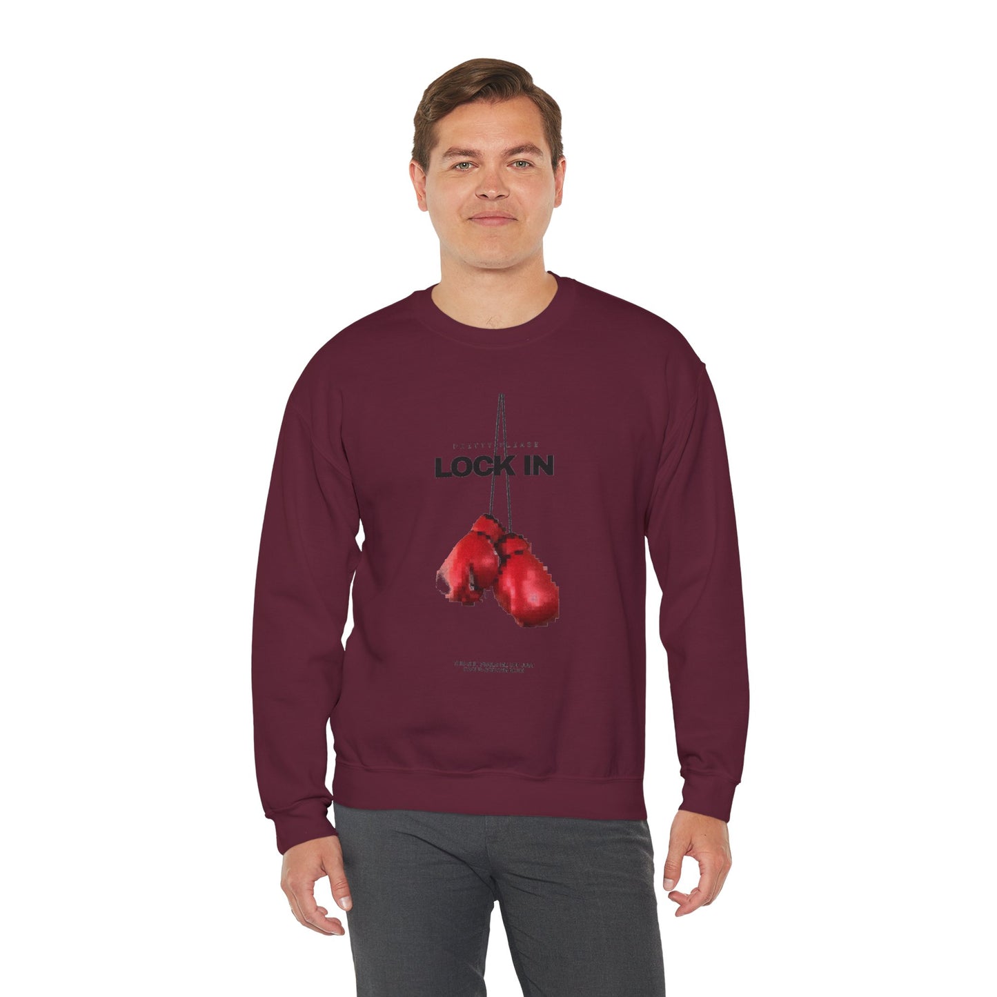Lock In Boxing Gloves Sweatshirt