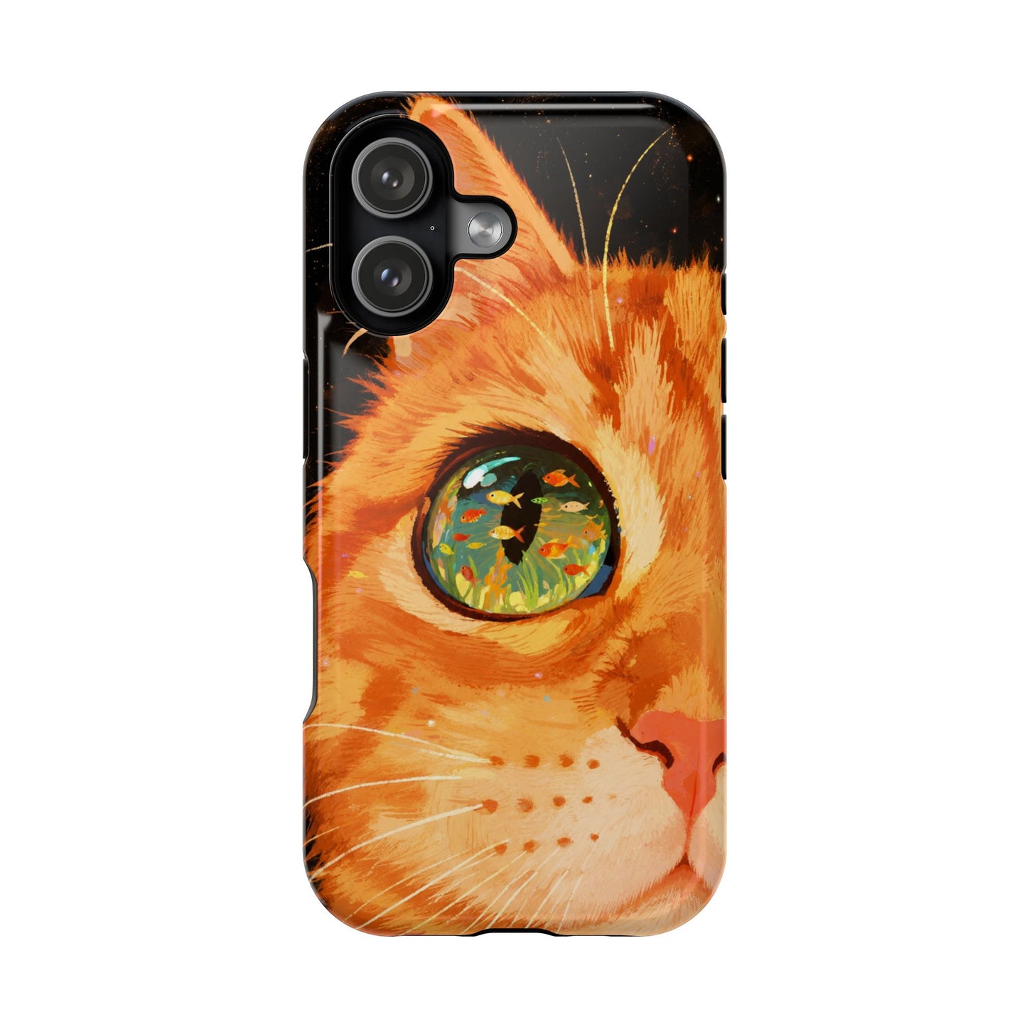 Feline Gaze Apple Phone Case