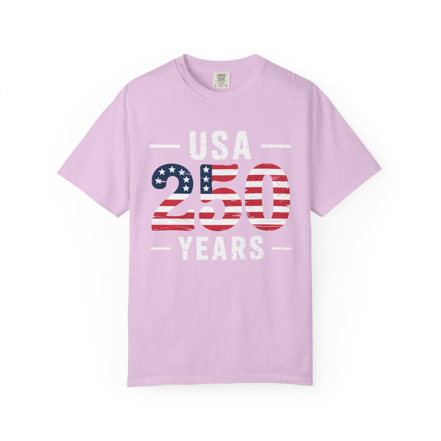 250 American Flag Graphic T-Shirt
