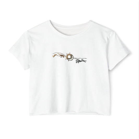 Reaching Hands Sun Boxy Tee