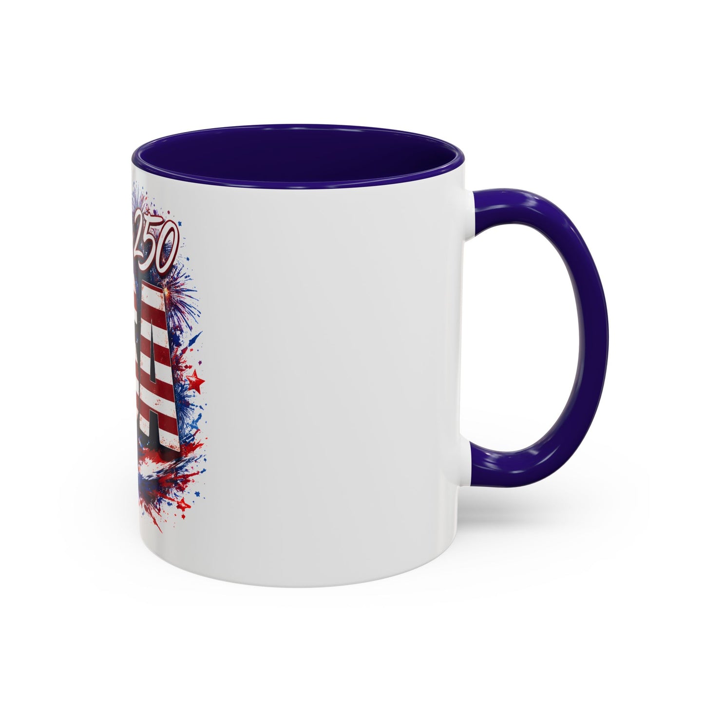 Patriotic USA 250 Celebration Coffee Mug