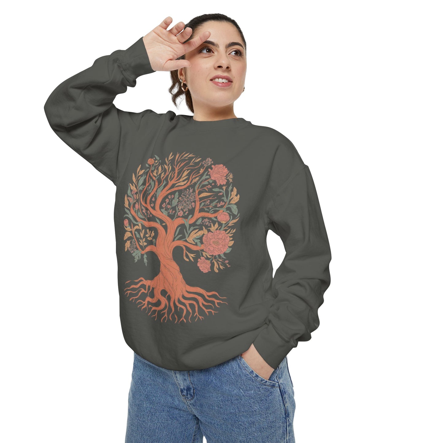 Tree of Life Botanical Crewneck