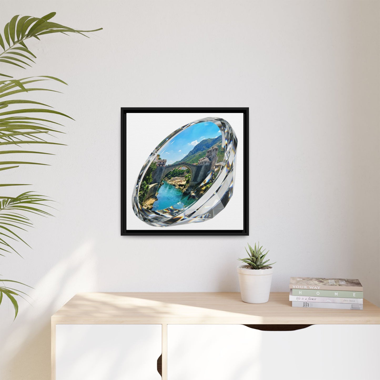 Valley Lens Framed Art