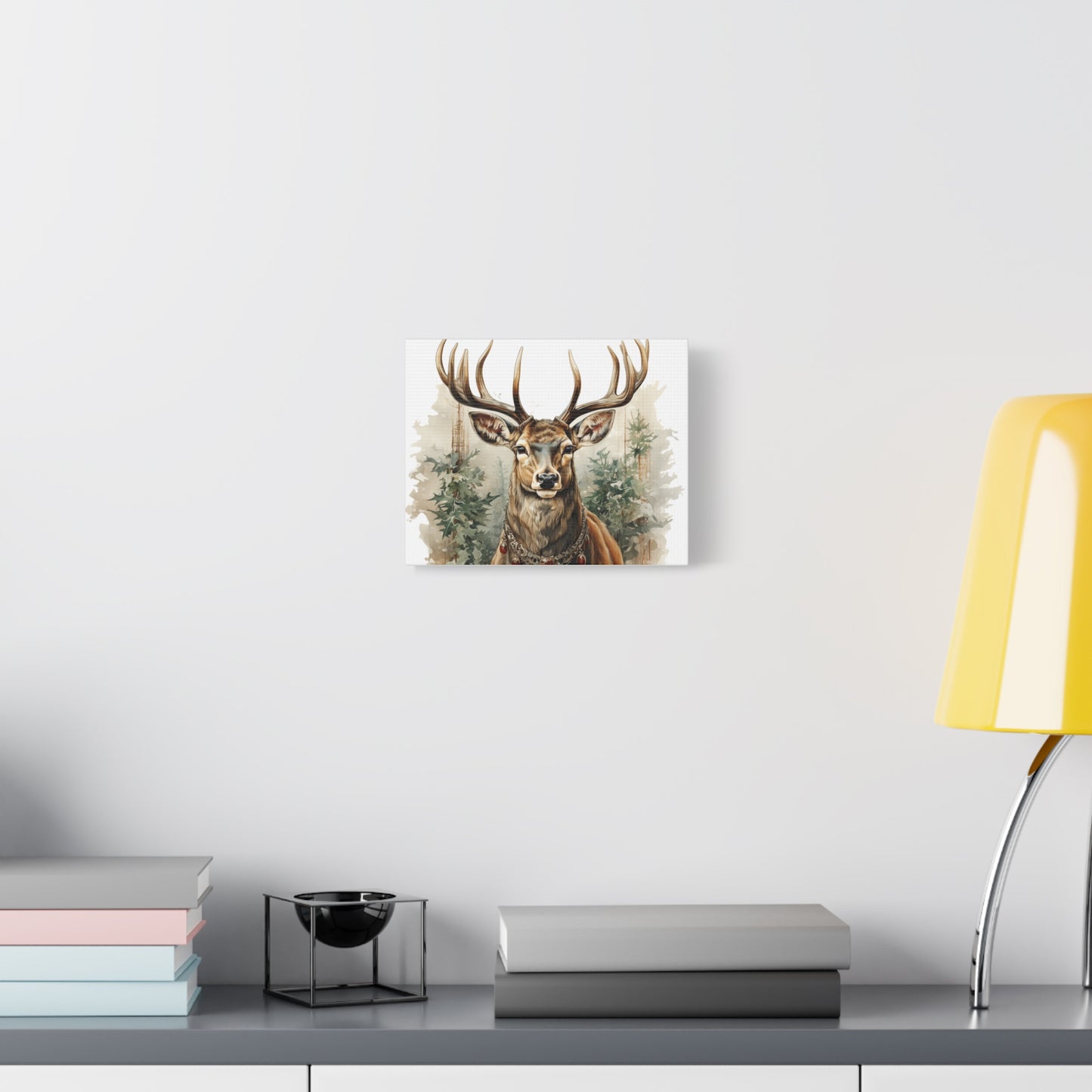 Rustic Deer Canvas Art