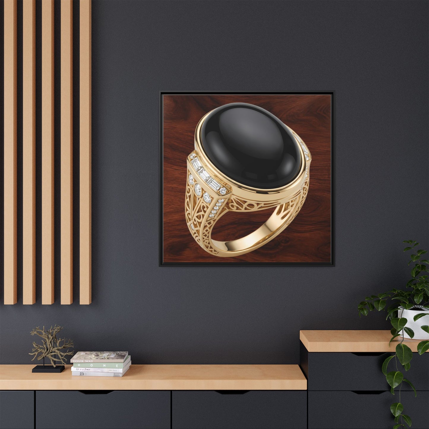 Noir Onyx Canvas
