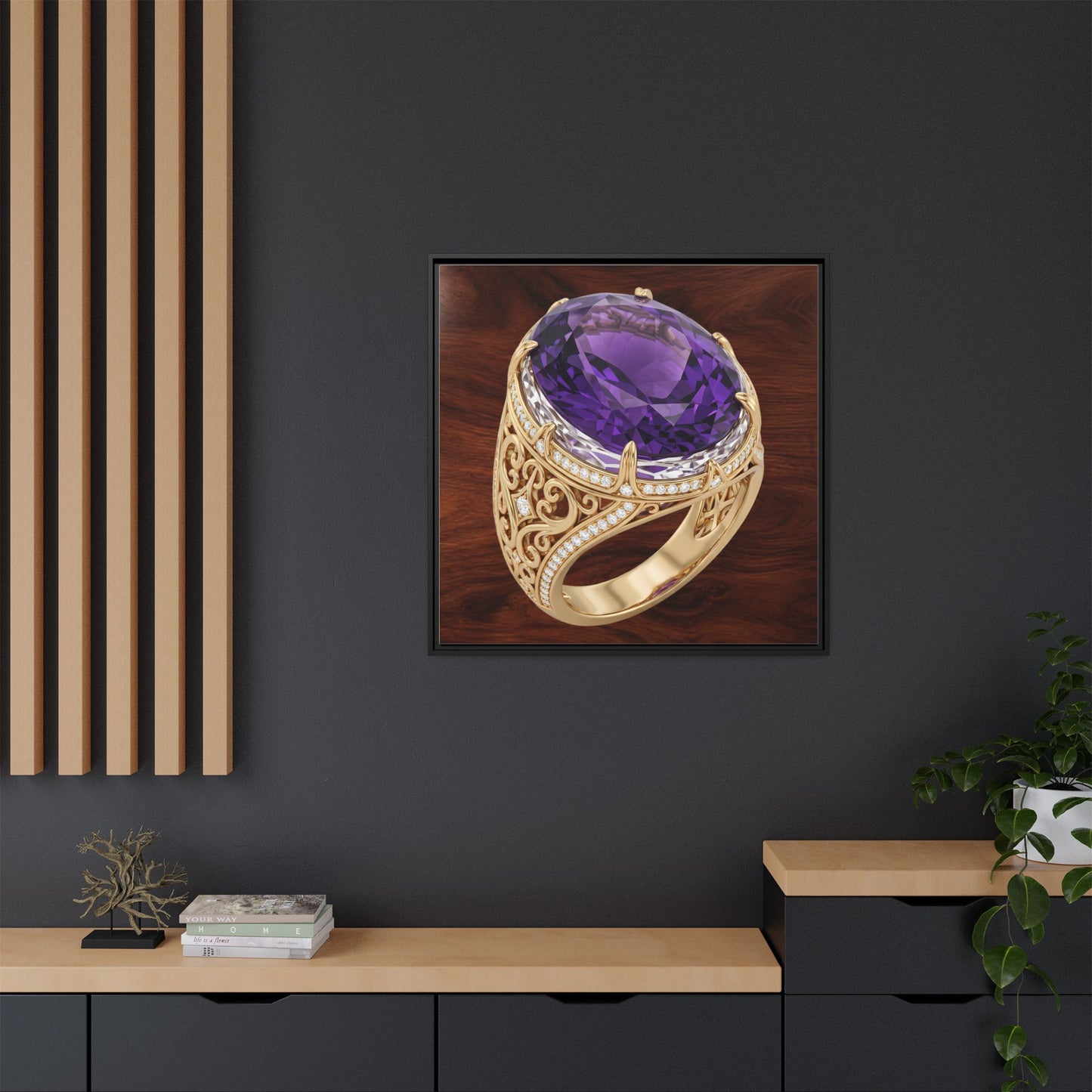 Veloria Amethyst Canvas