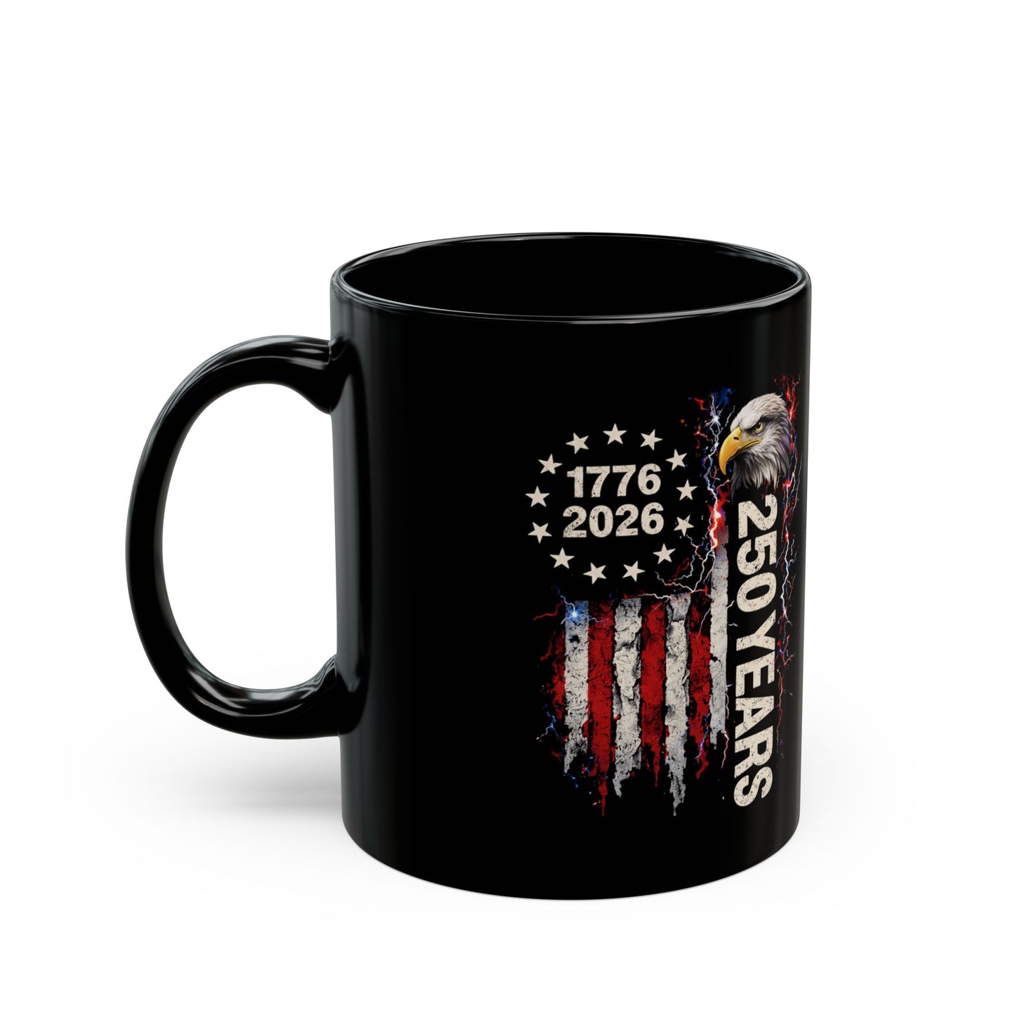 America 250 Years Patriotic Mug