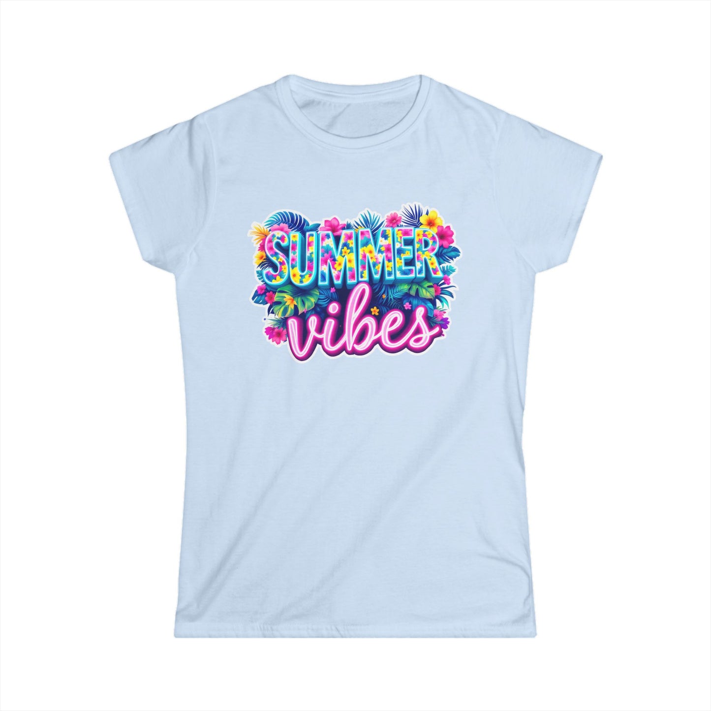 Summer Vibes Tropical T-Shirt