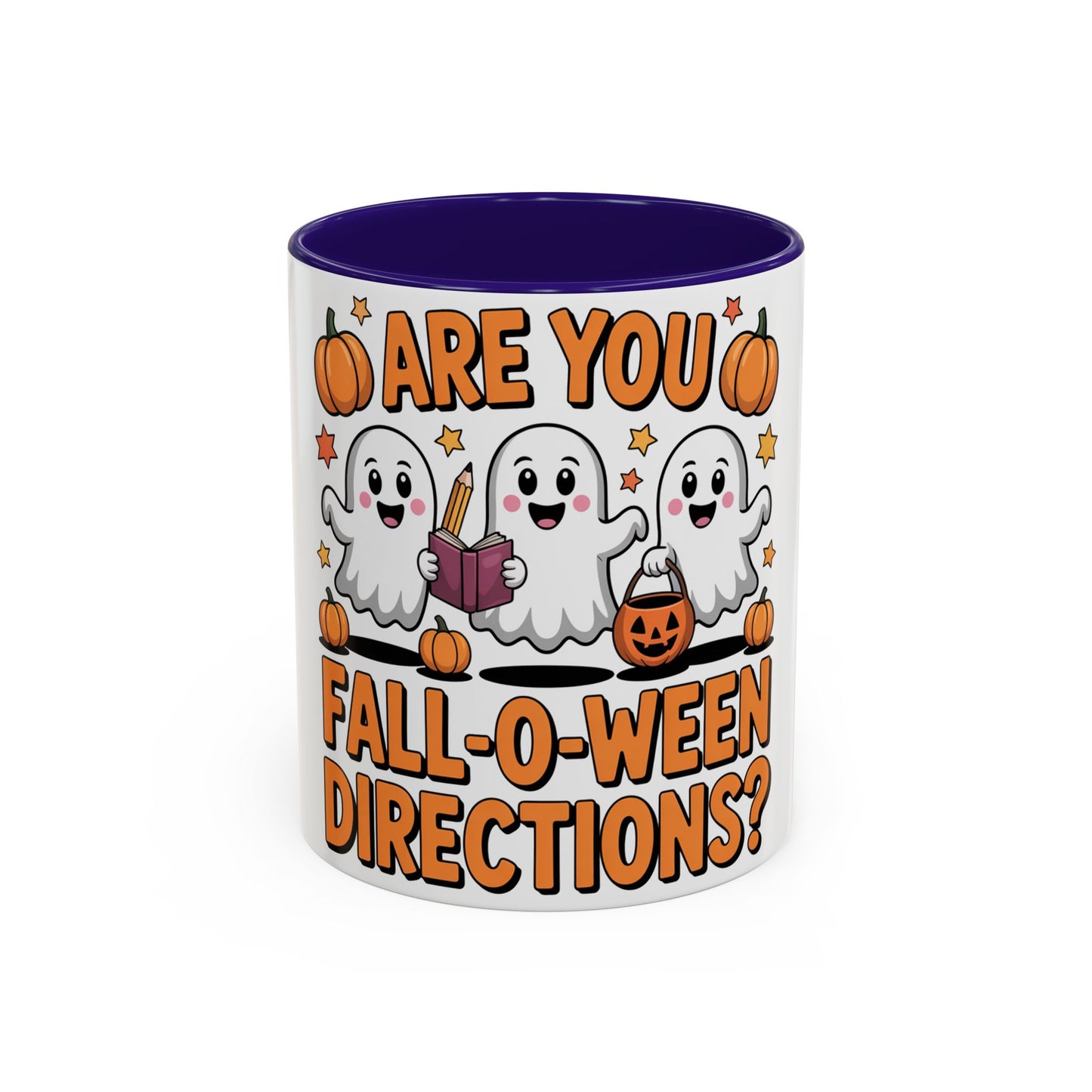 Spooky Fall-O-Ween Ghost Mug