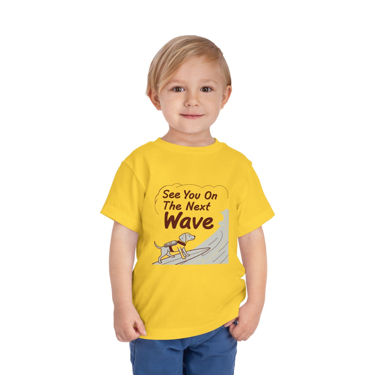 See You On The Next Wave Toddler Tee