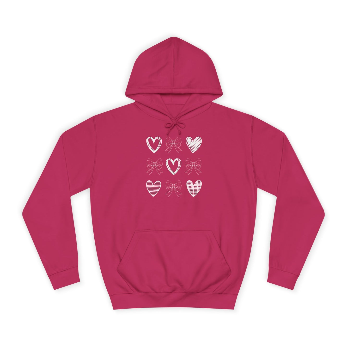 Six Hearts Sketch Hoodie