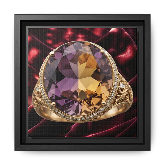 Twinlight Facet Canvas