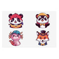 Dapper Animal Pals Sticker Sheet