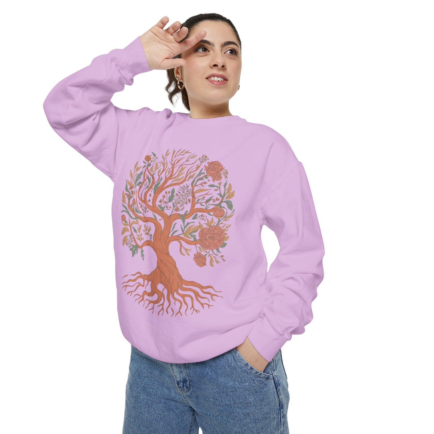 Tree of Life Botanical Crewneck