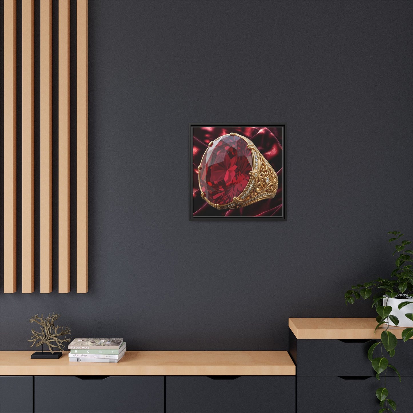 Imperial Ruby Canvas