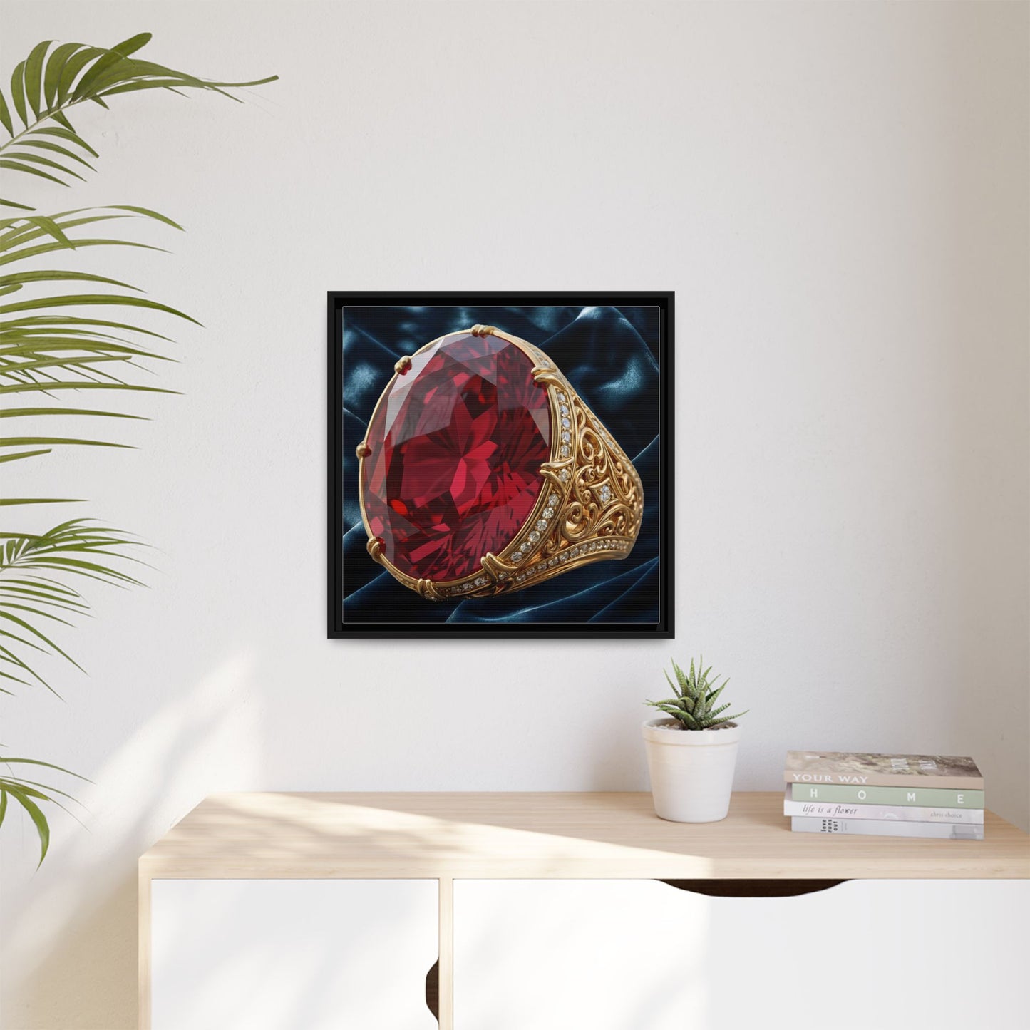 Dynastic Ruby Ring Canvas