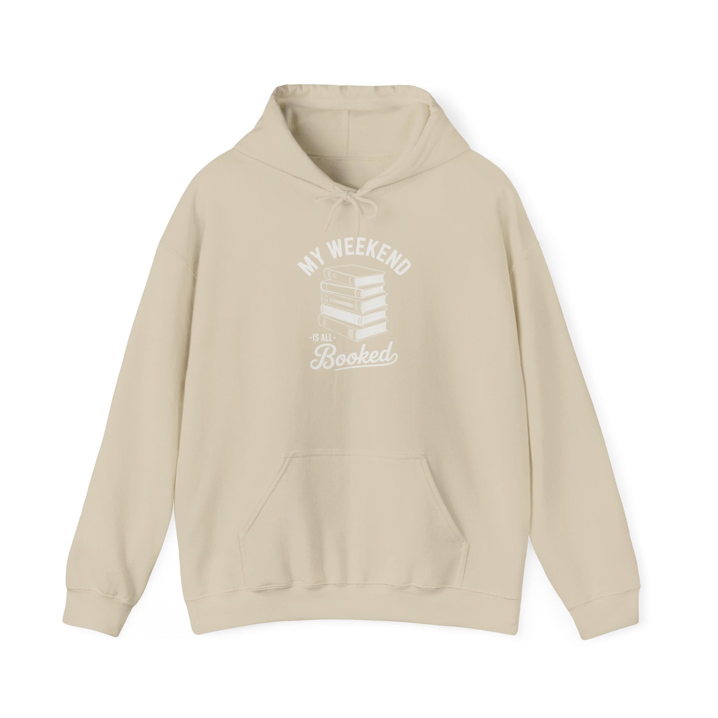 Weekend Booked Book Lover Hoodie