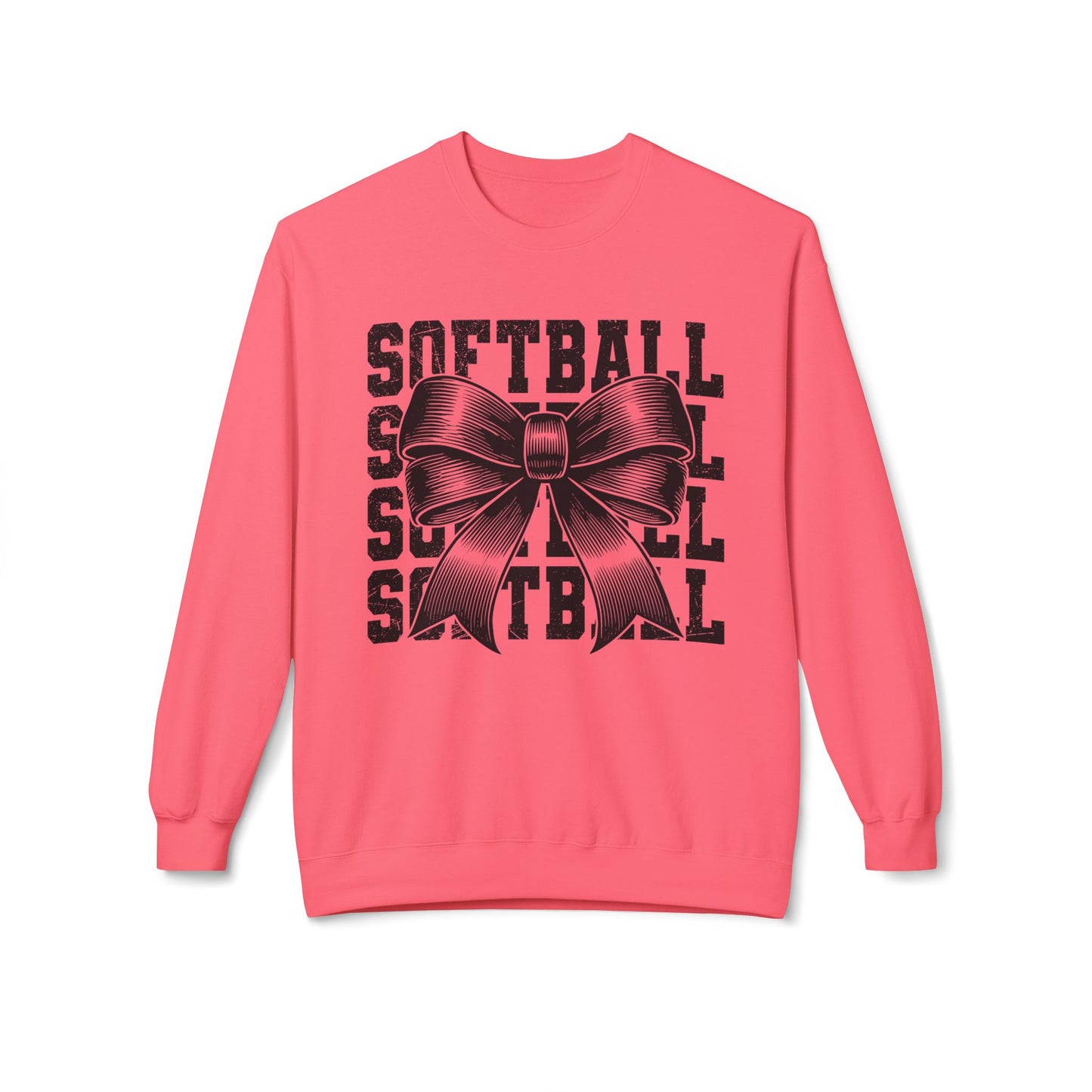 Softball Spirit Crewneck Sweatshirt
