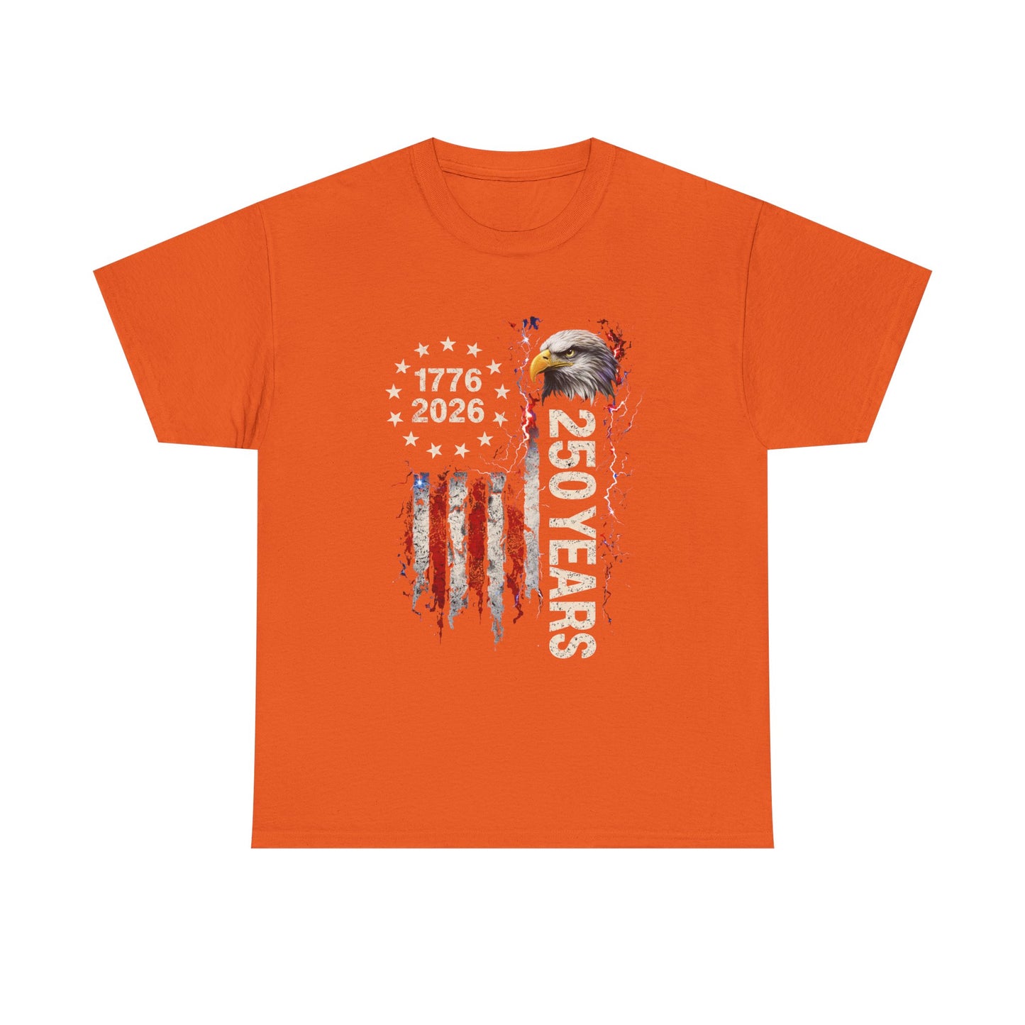 America 250 Years Patriotic T-Shirt Men