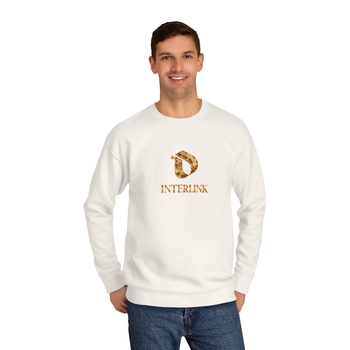 Citrine Sunflare Interlink Crewneck