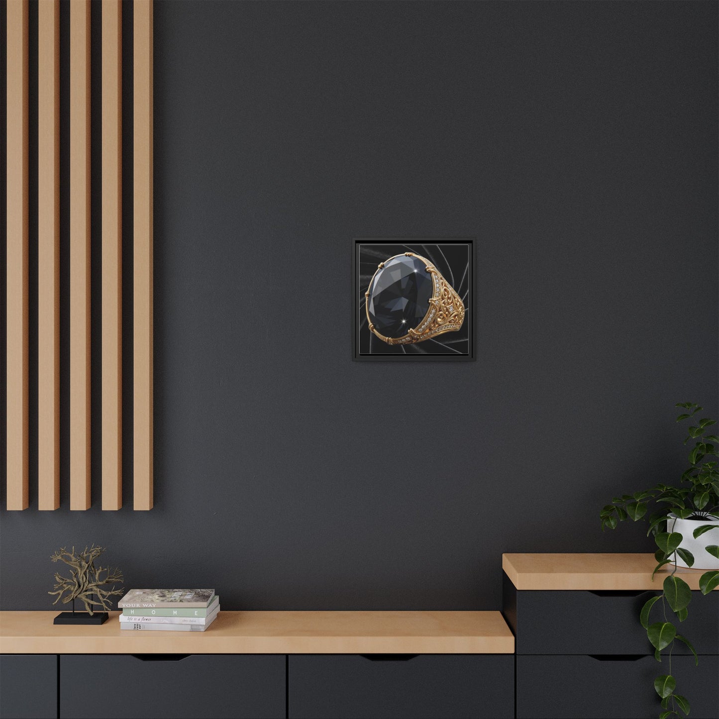Black Diamond Satin Eclipse Canvas