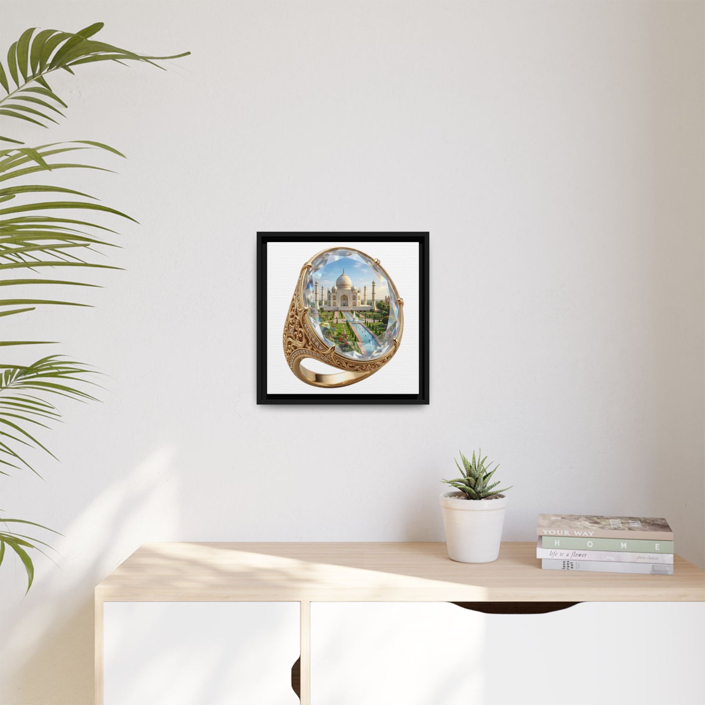 Taj Mahal Signet Canvas
