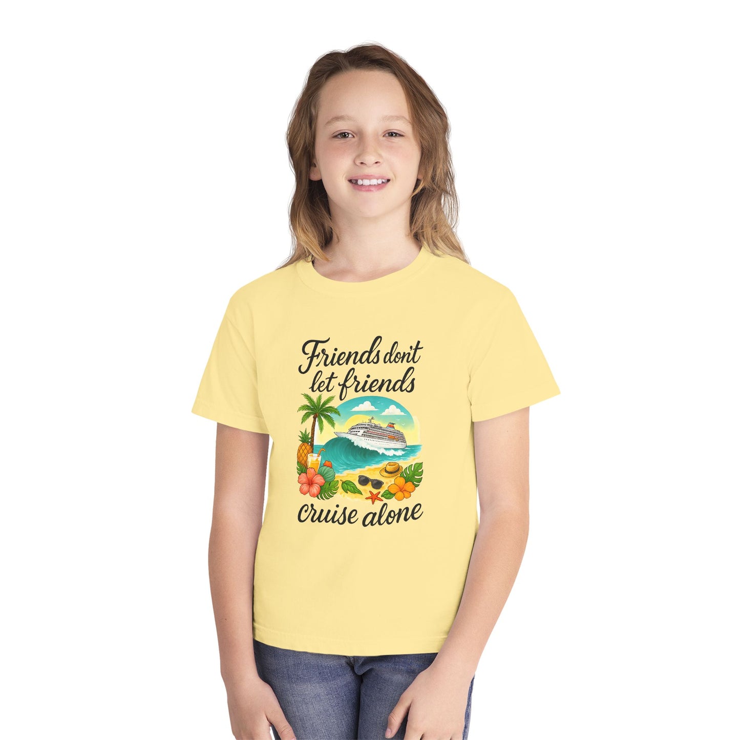 Youth Cruise Vacation Graphic Tee