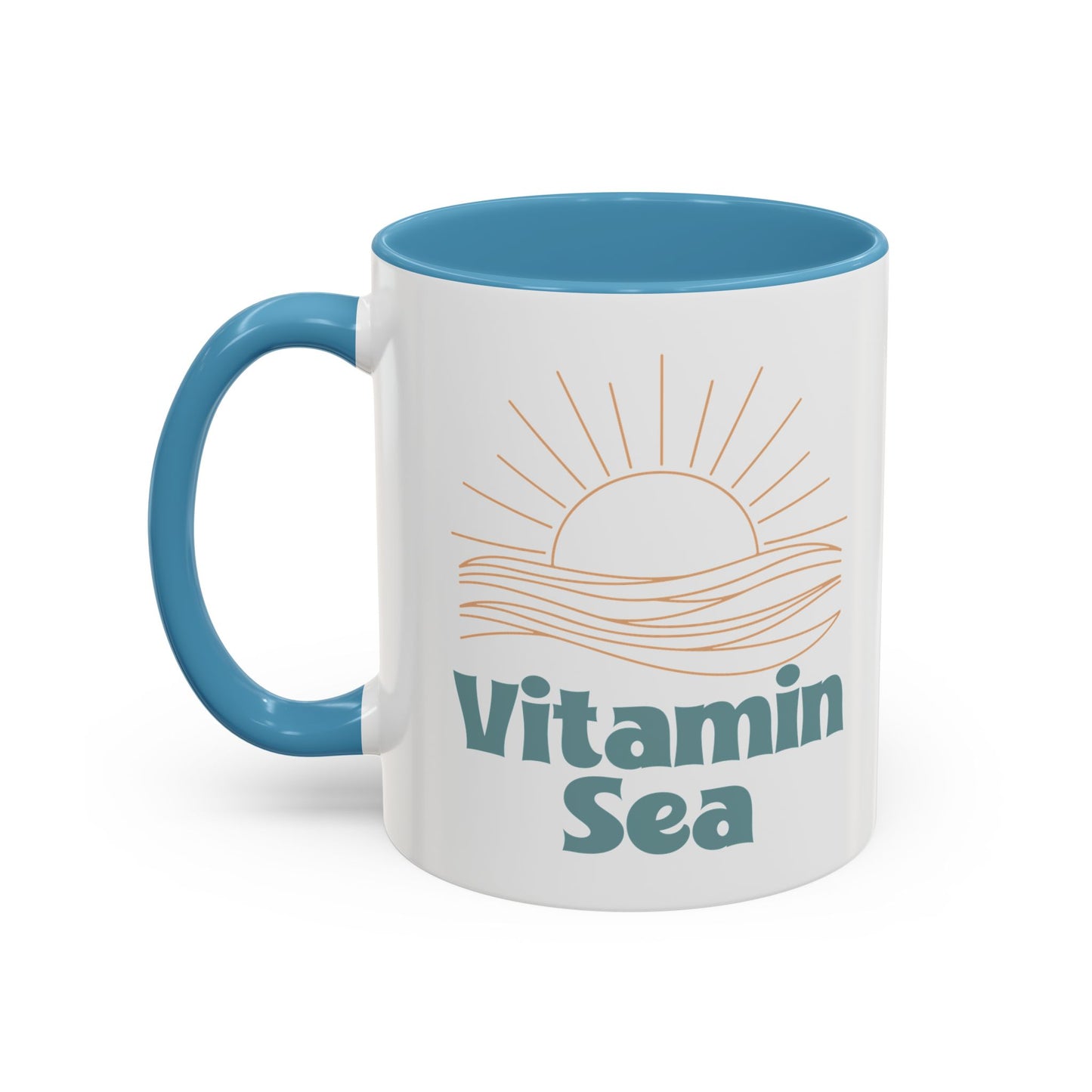 Vitamin Sea Accent Coffee Mug
