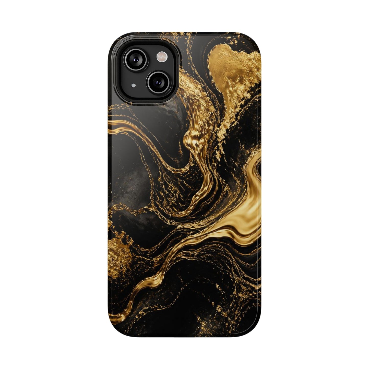 Obsidian Flow Apple Phone Case